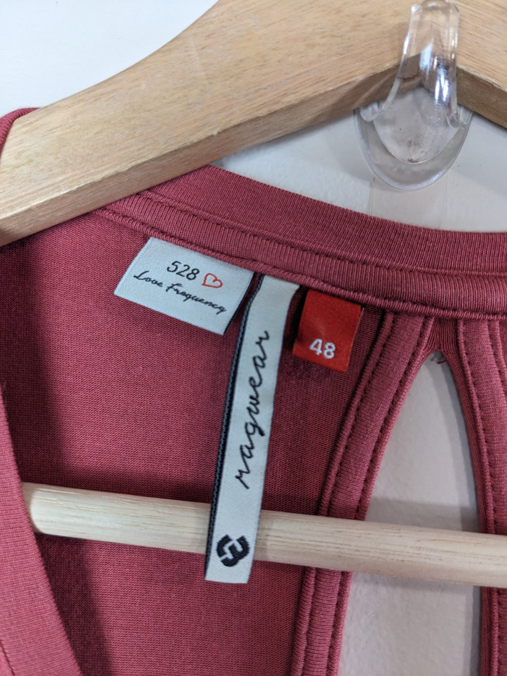 Ragwear Red T_Shirt Dress - sz48