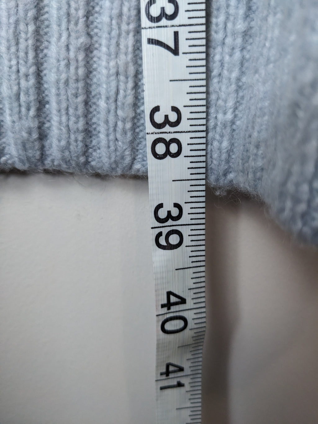 H&M Light Blue Sweater Dress - L