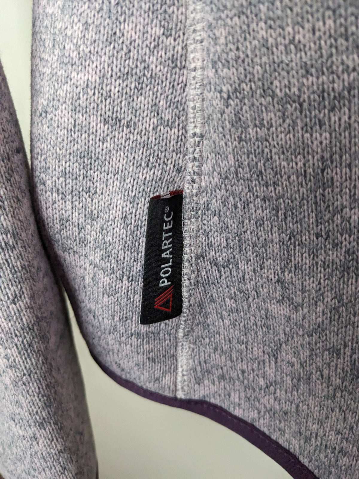 Helly Hansen Purple Zip Up Fleece - M