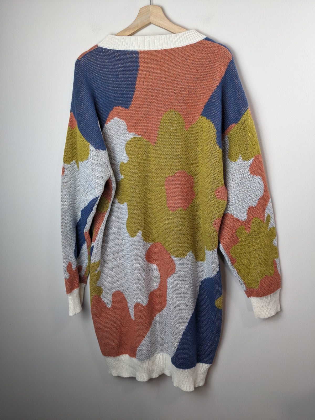 Shein Patch Coloured Sweater Dress - 3XL