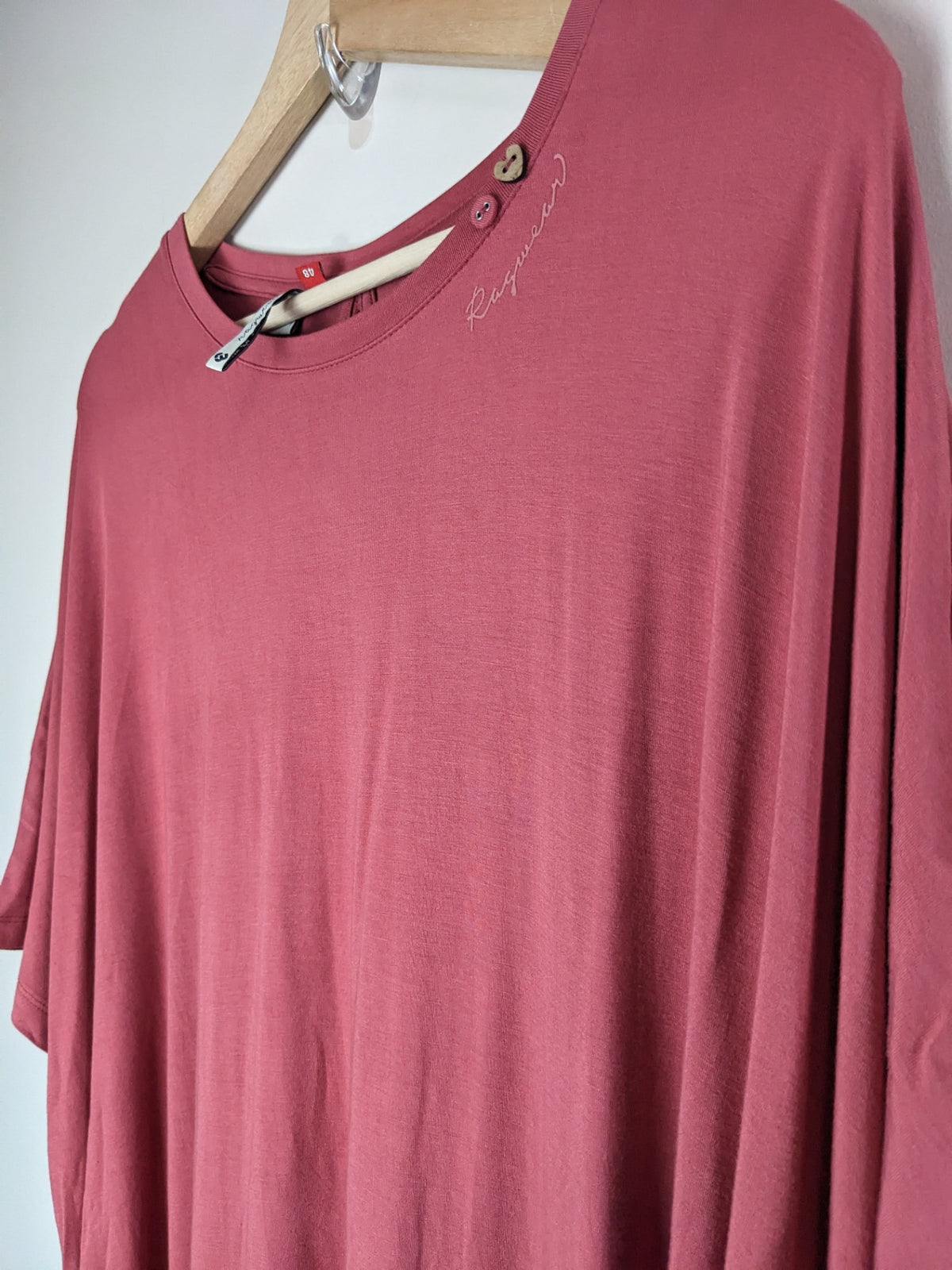 Ragwear Red T_Shirt Dress - sz48