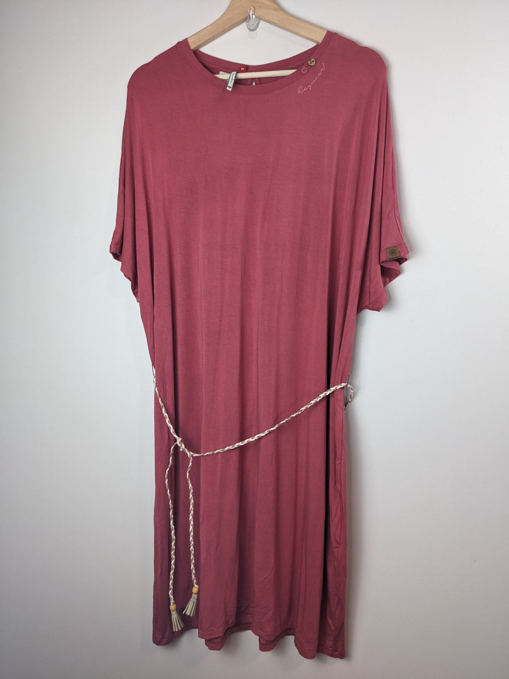 Ragwear Red T_Shirt Dress - sz48