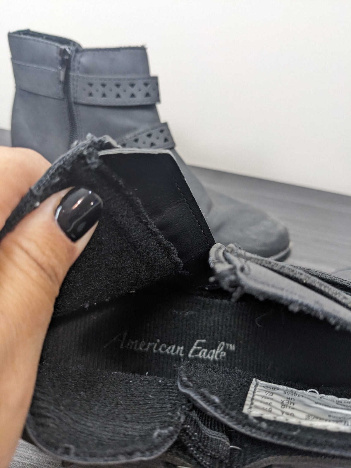 American Eagle Black Boots - 8 1/2