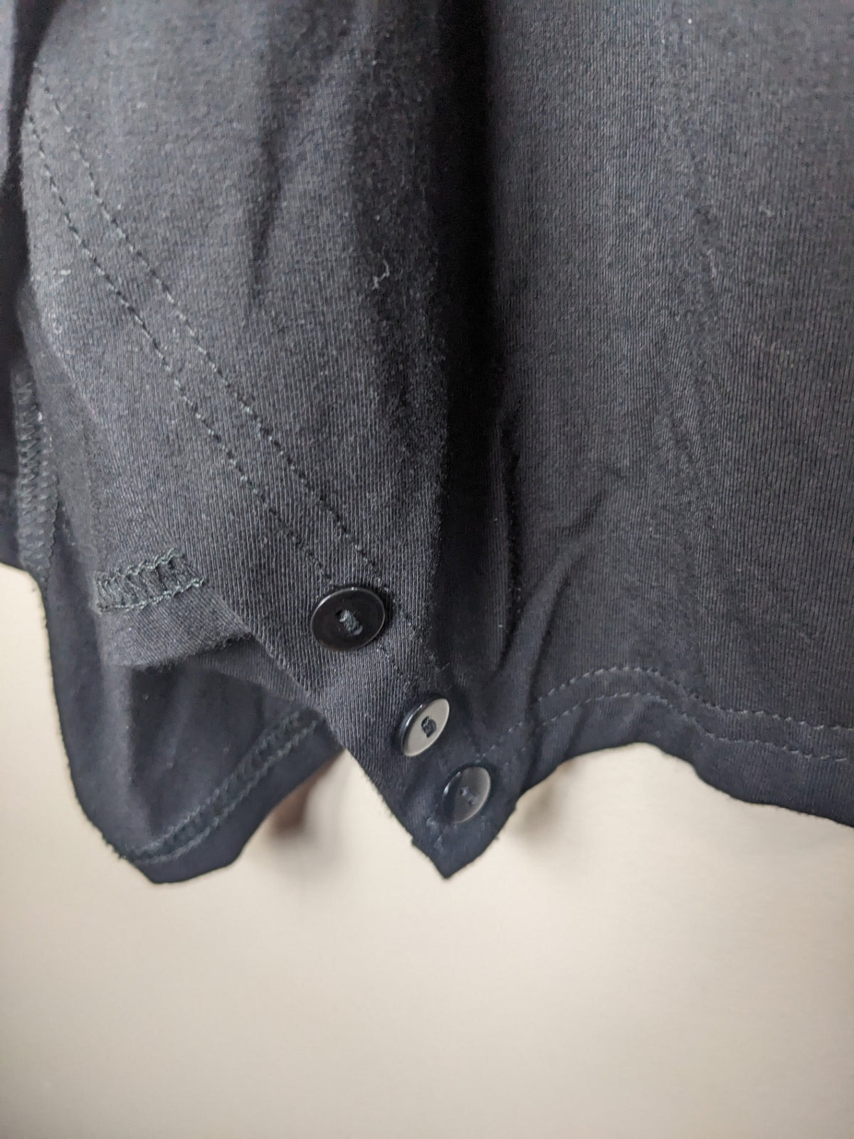 Papa Asymmetrical Black Dress- M