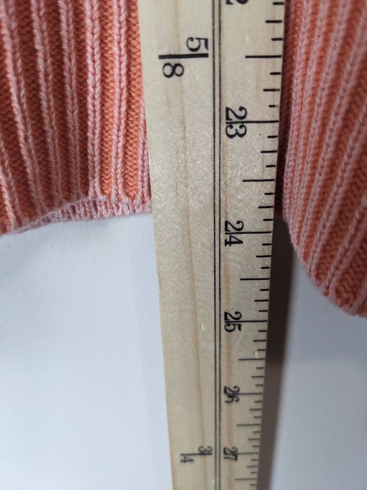 TRIBAL Orange Knitted Hoodie - L