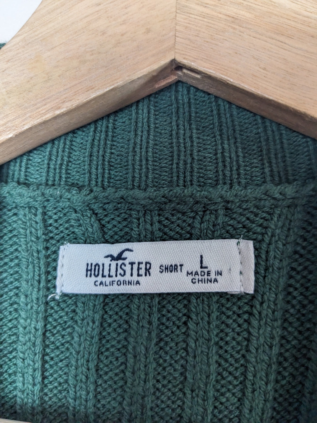 Hollister Green Sweater Dress - L