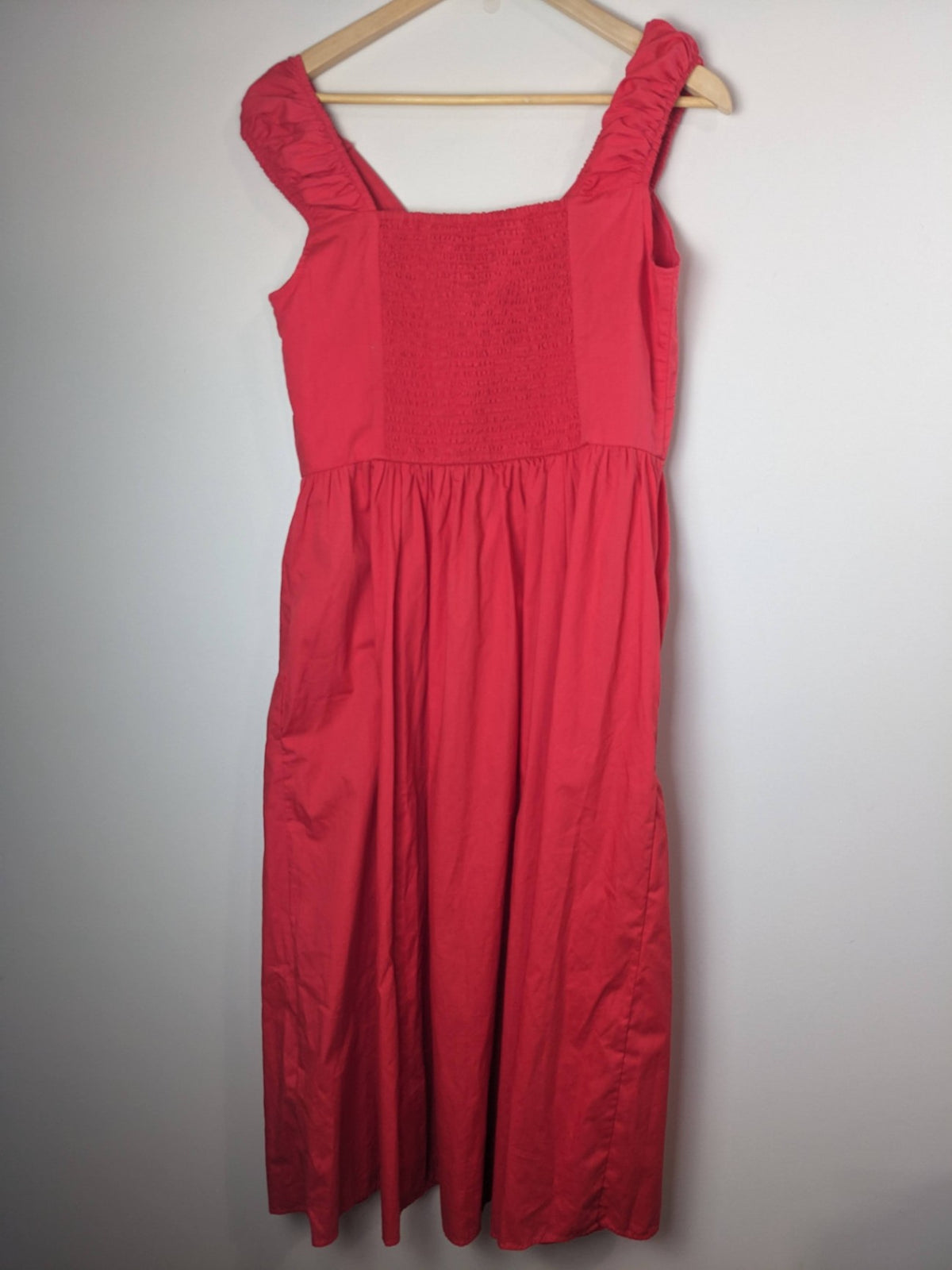 Abercrombie & Fitch Red Maxi Dress - M