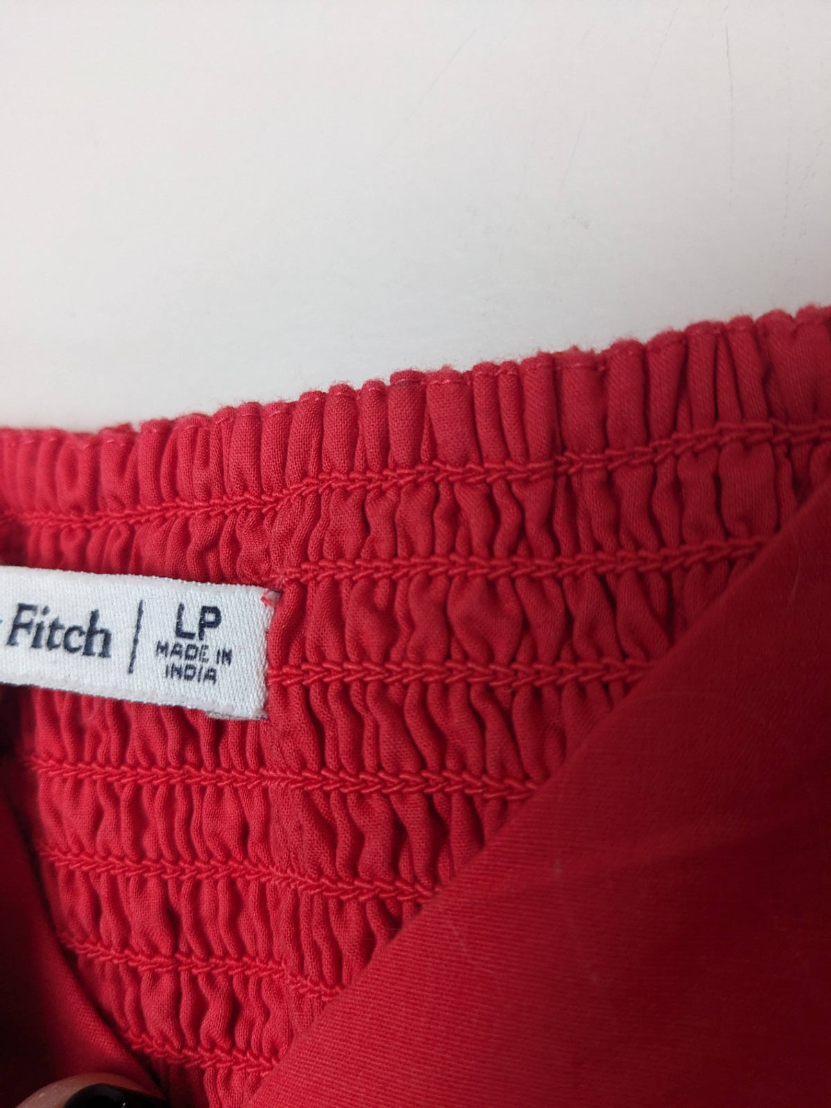 Abercrombie & Fitch Red Maxi Dress - M