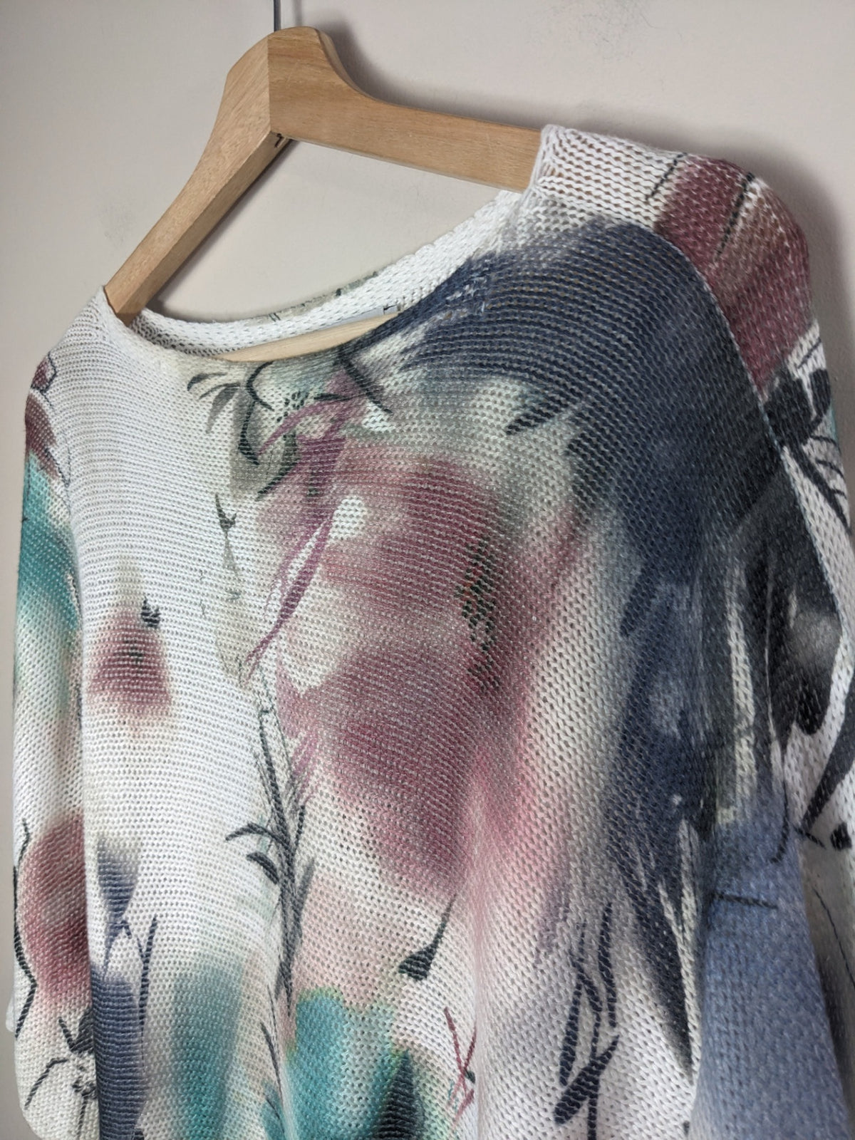 Luisa Ricci Floral Sweater - S