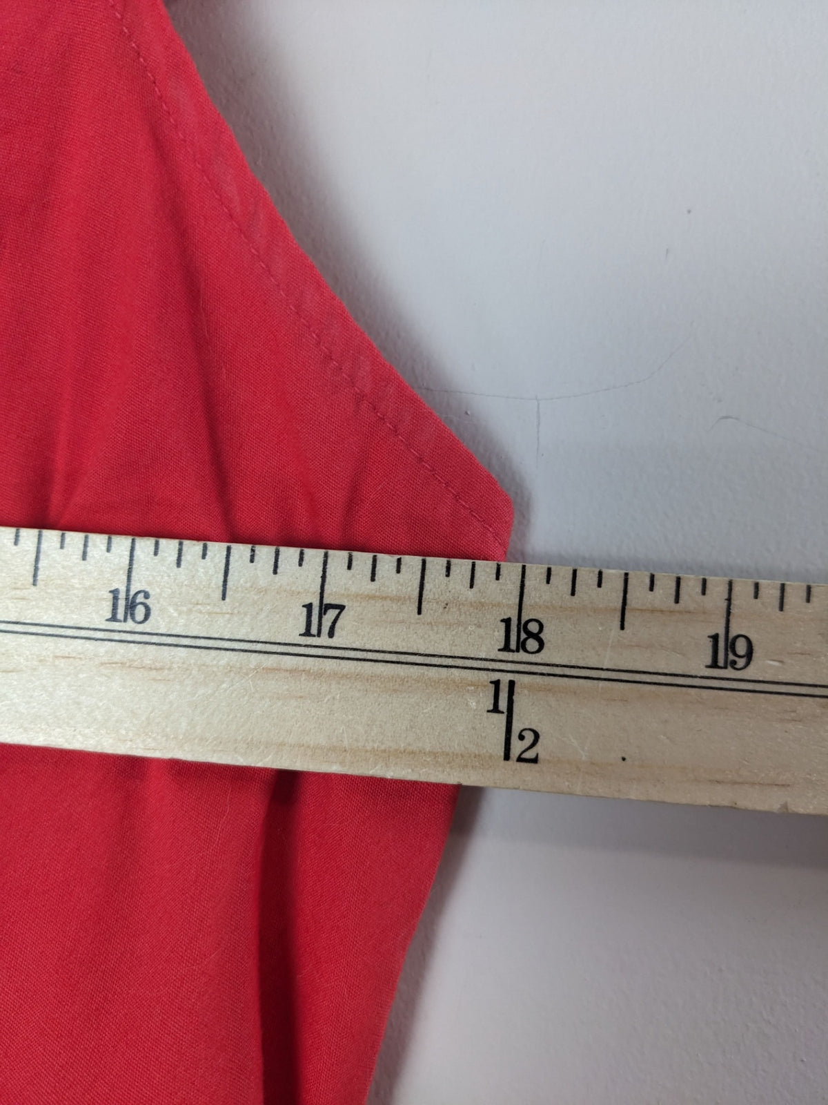 Abercrombie & Fitch Red Maxi Dress - M