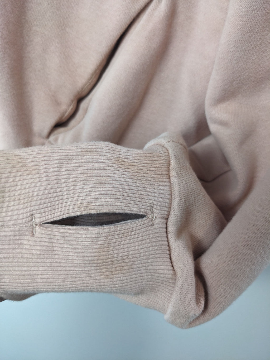 SHAMBHALA Light Pink Zip Up Hoddie - L
