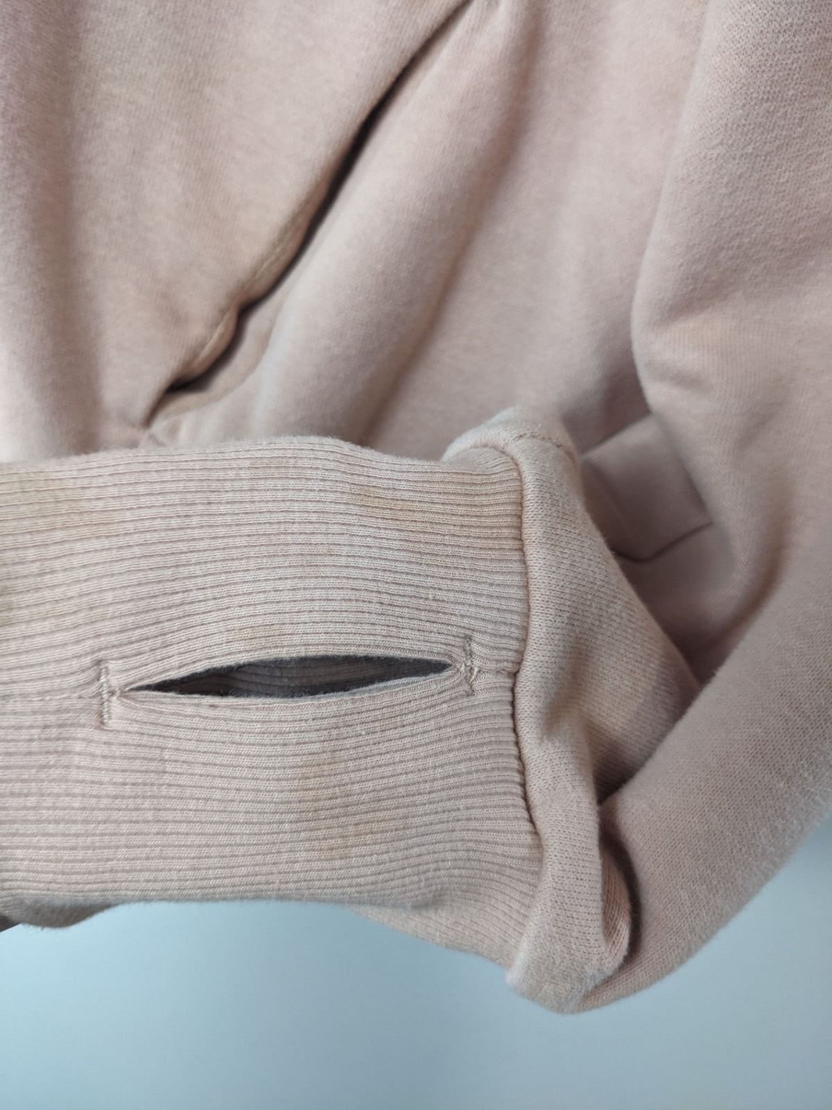 SHAMBHALA Light Pink Zip Up Hoddie - L