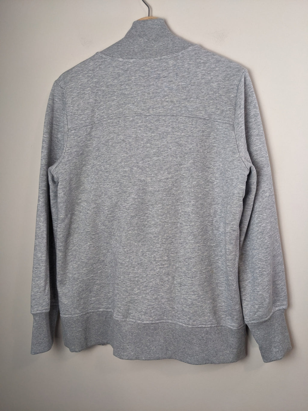 Joe Fresh Grey Asymmetrical Zip Up - M