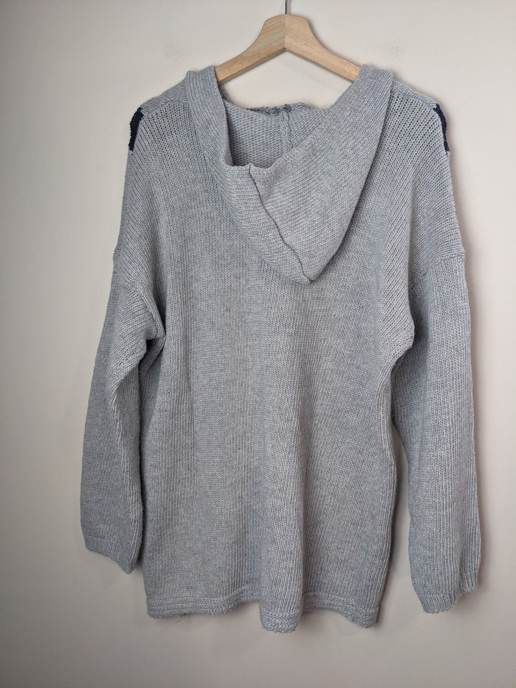 Knitted Hoodie - appears large