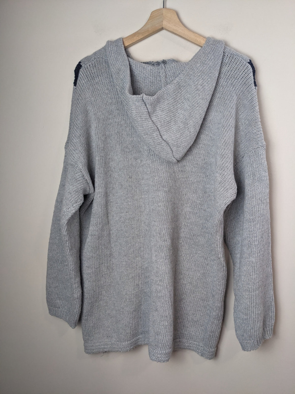 Knitted Hoodie - appears large