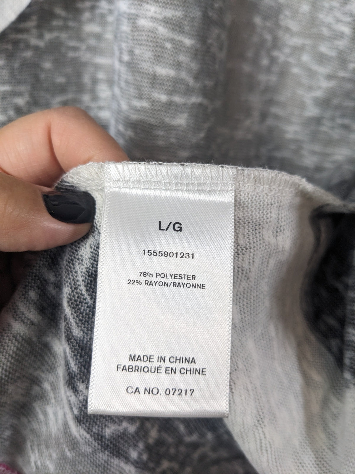 Warehouse One Pink & Grey Cardigan - L