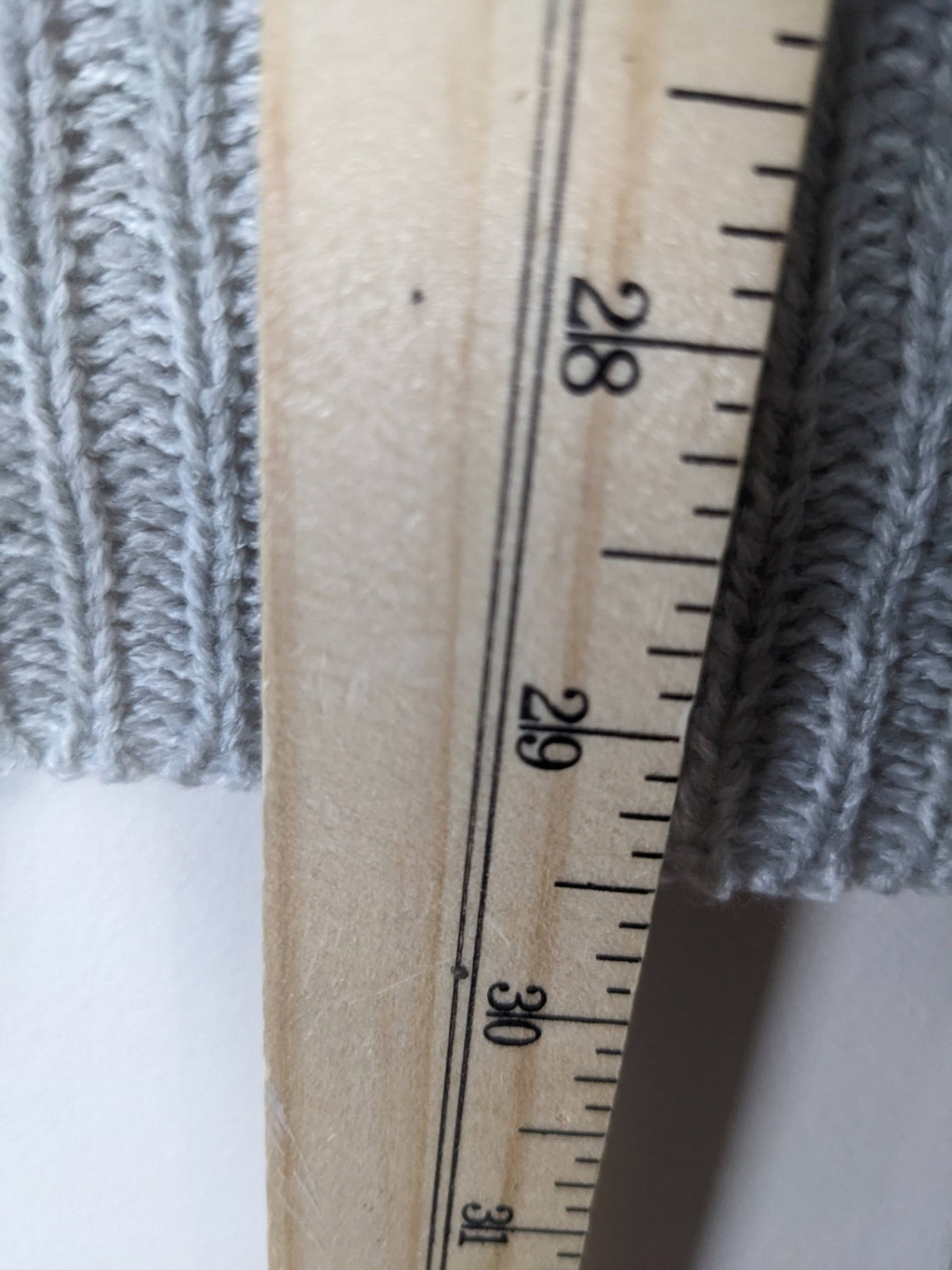 INC International Company Grey Striped Belted Cardigan - L