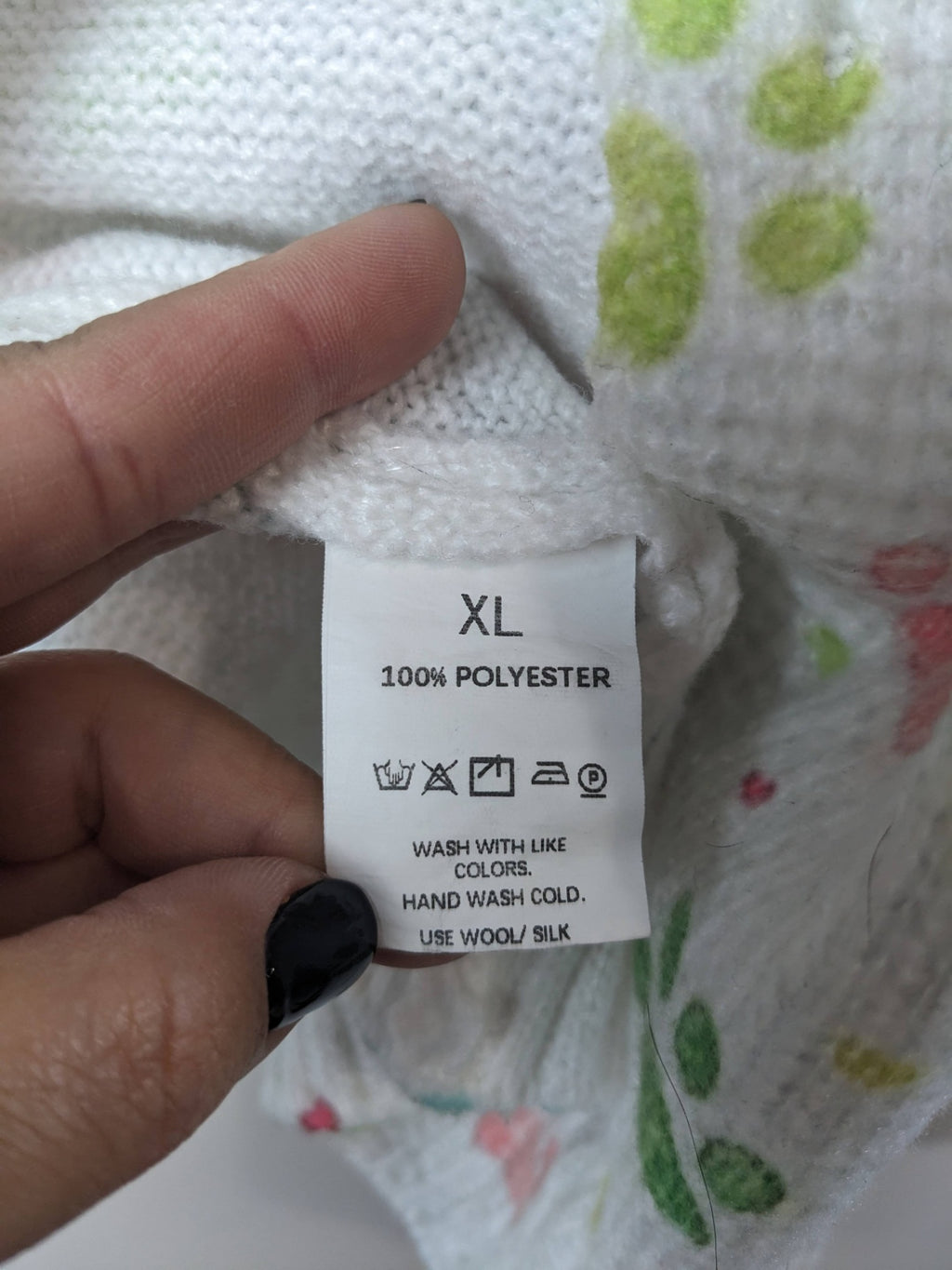 Paw Print Cardigan - XL