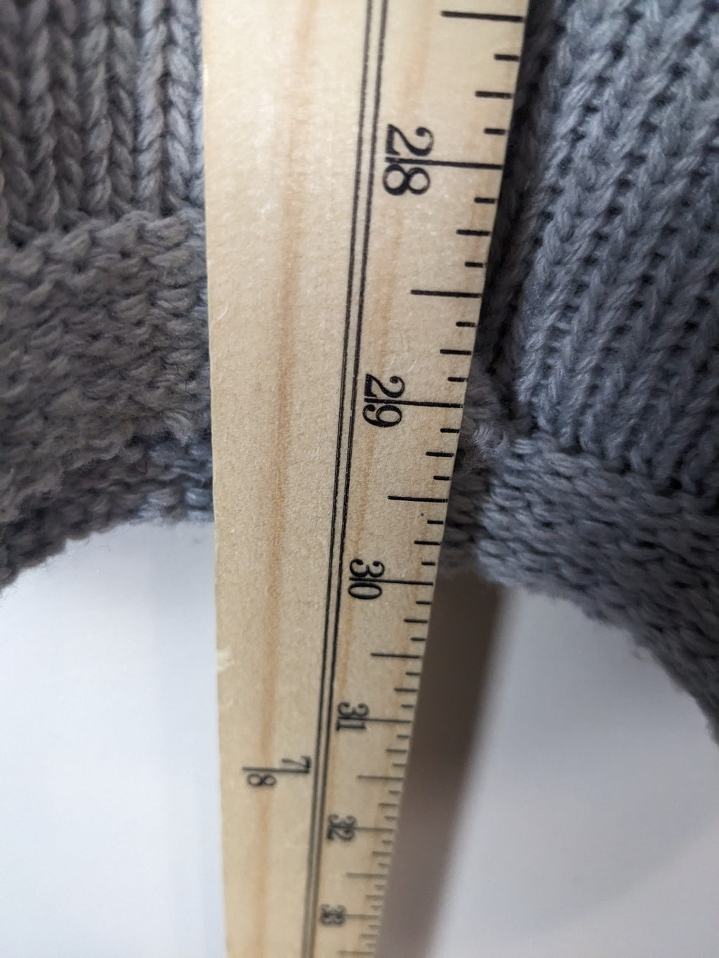Knitted Hoodie - appears large