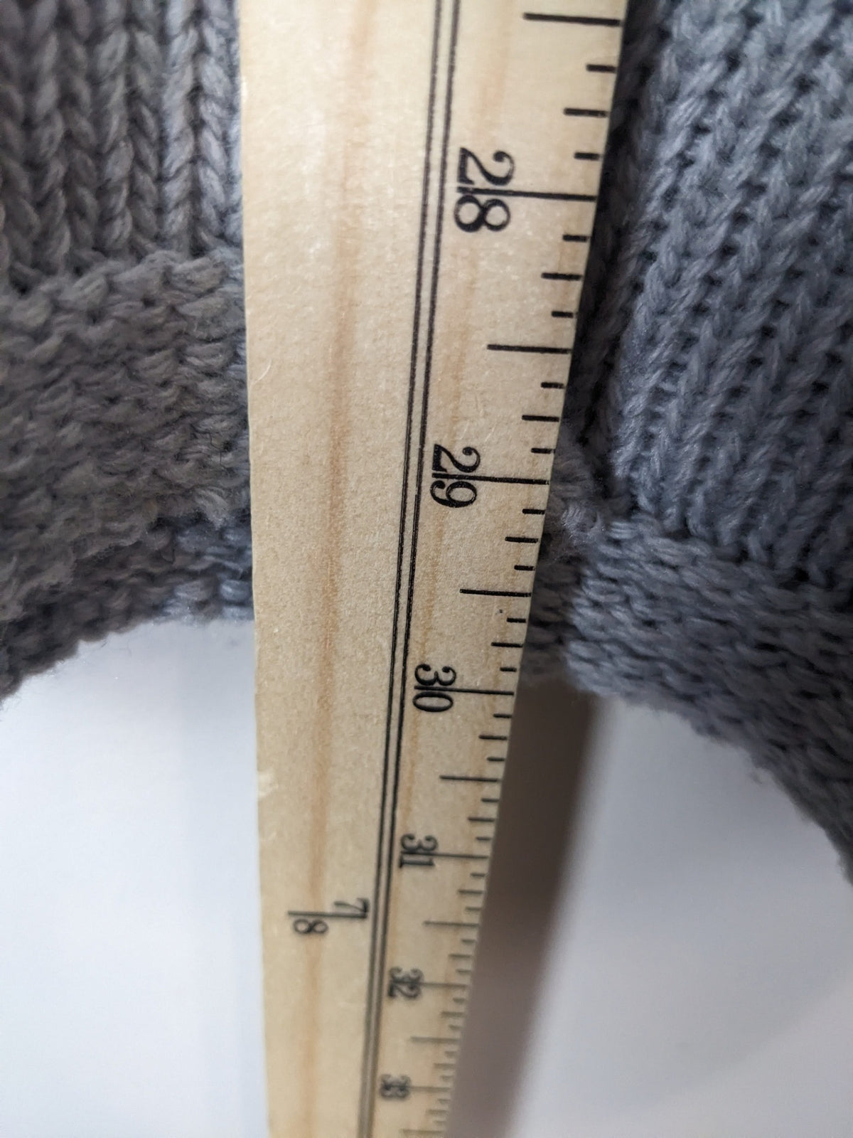 Knitted Hoodie - appears large