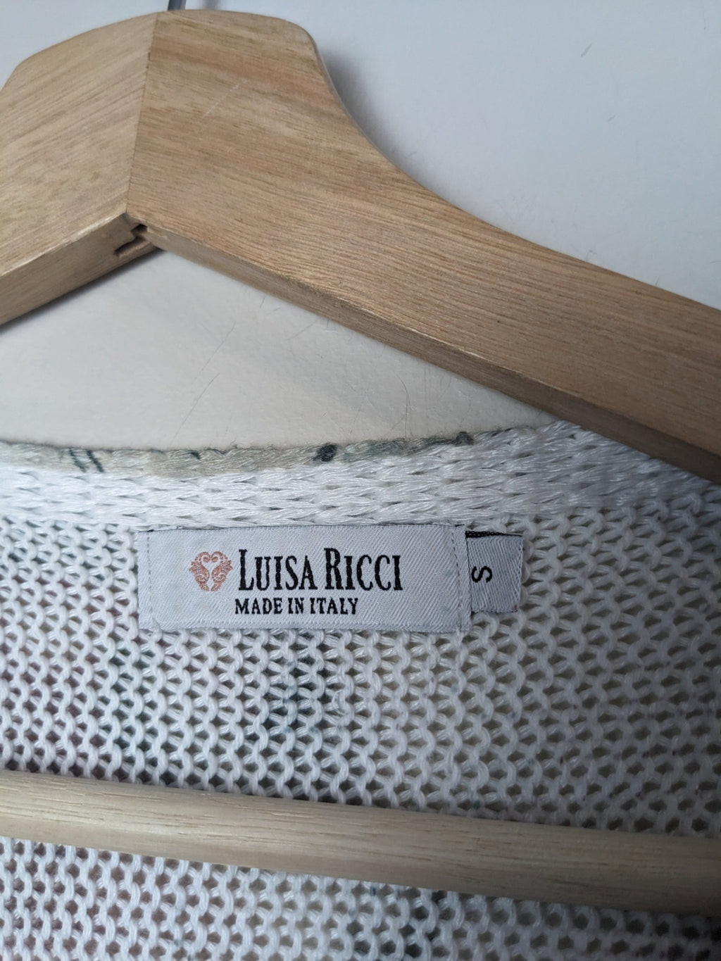 Luisa Ricci Floral Sweater - S