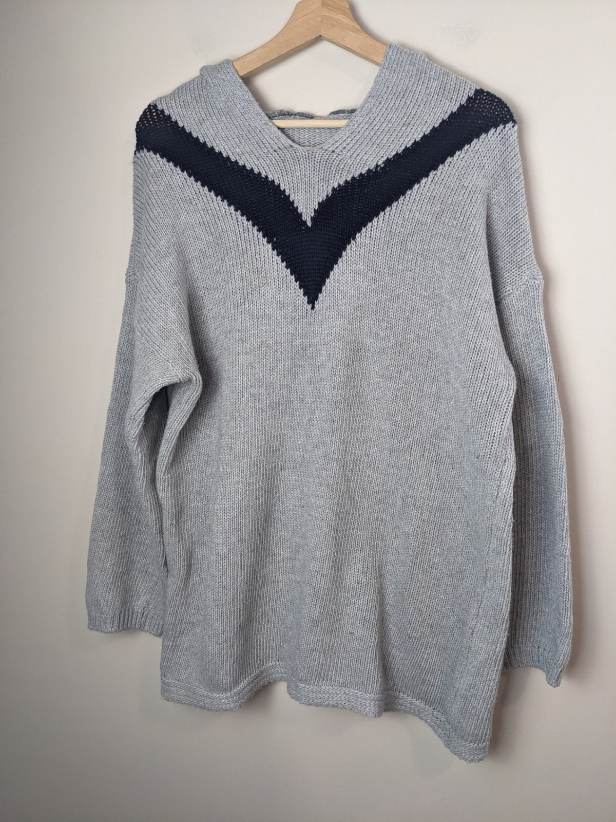 Knitted Hoodie - appears large