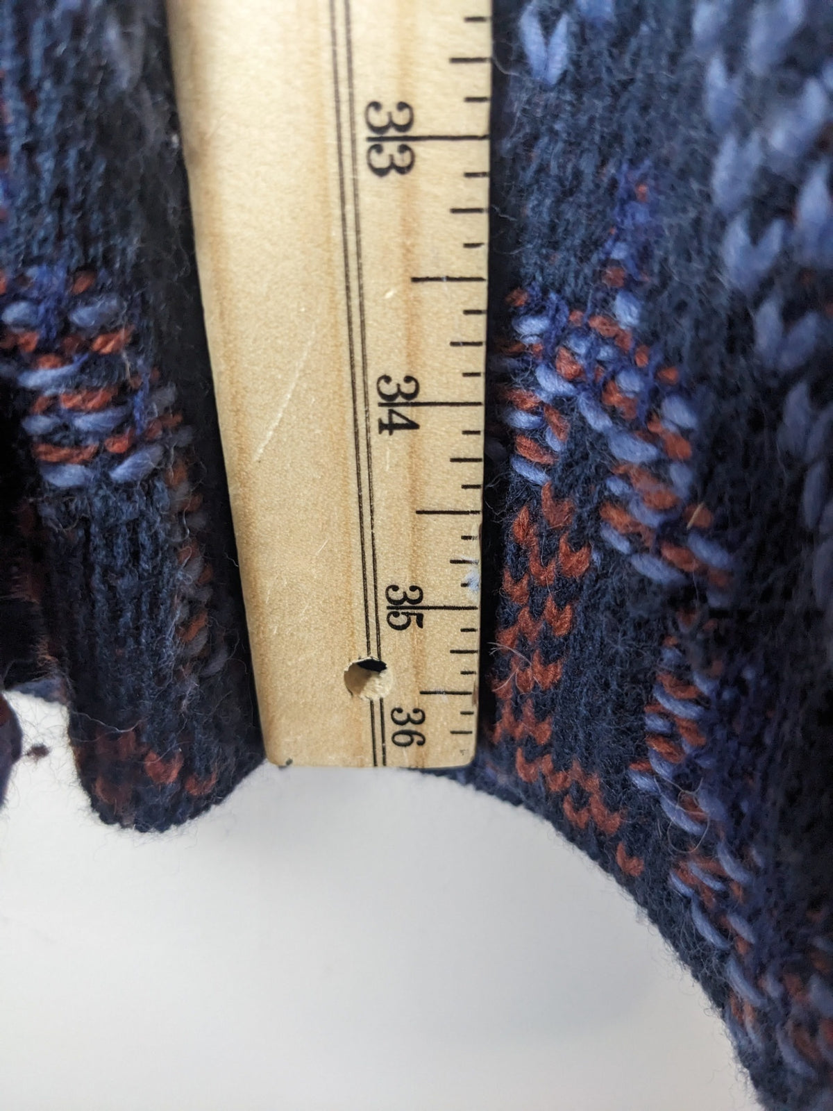 LUCKY BRAND Wool Patterned Cardigan - M