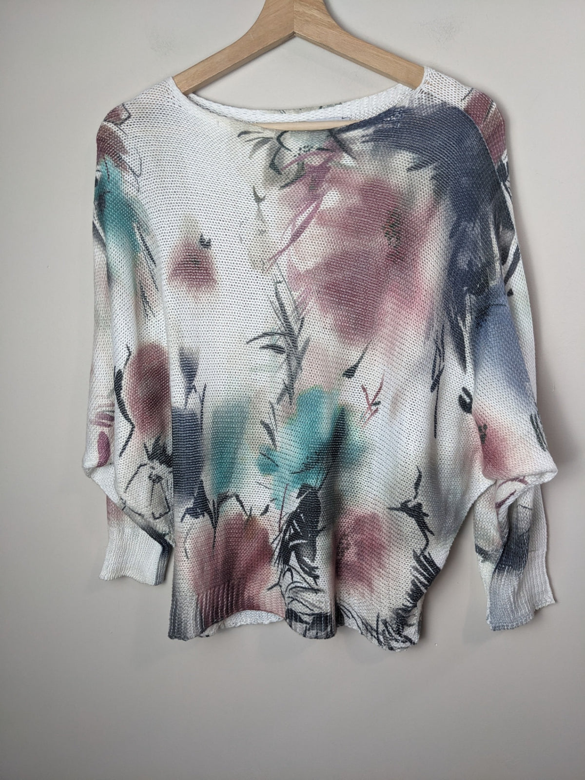 Luisa Ricci Floral Sweater - S