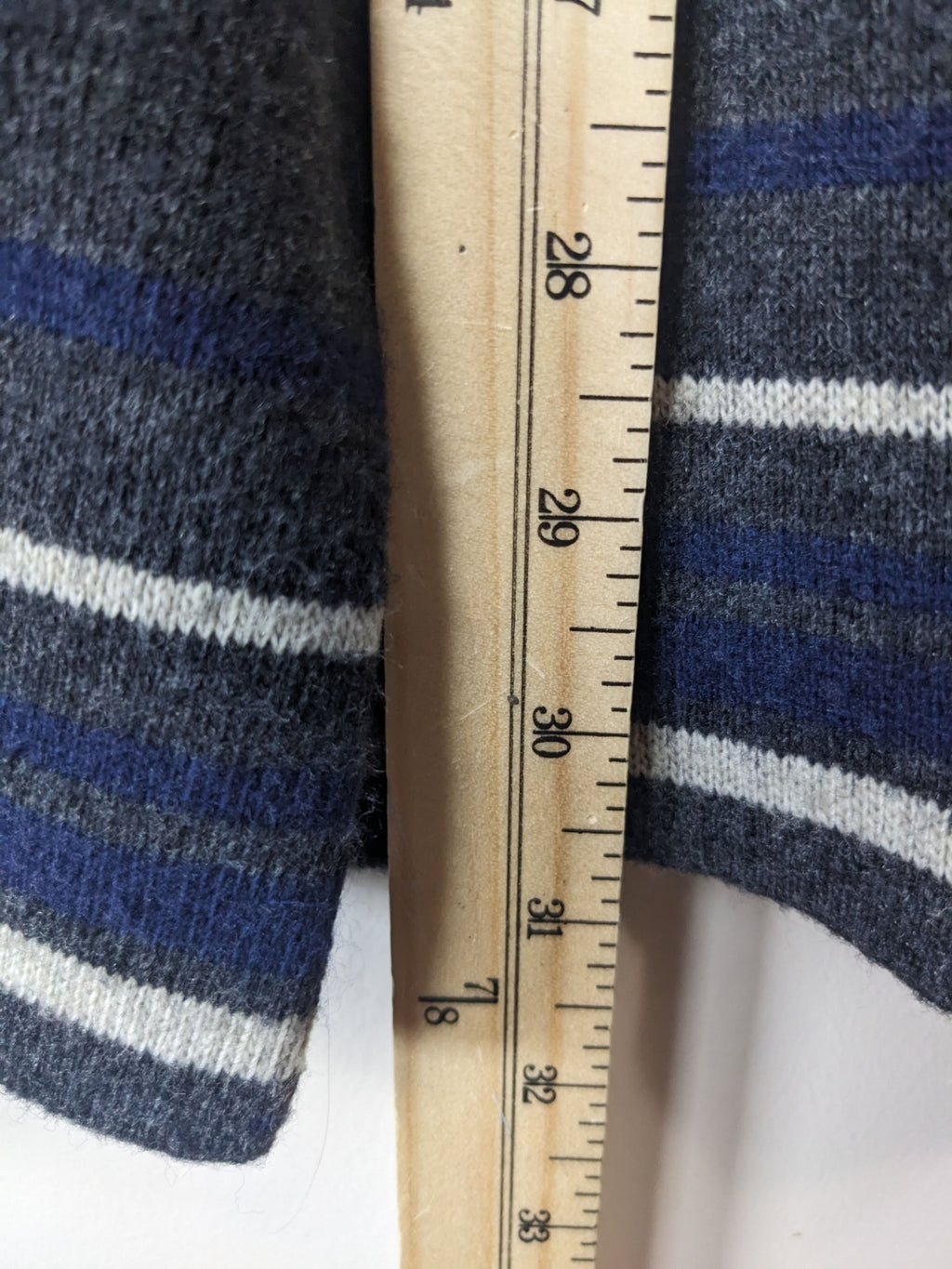 DENVERHAYES Plaid Open Front Coat - M