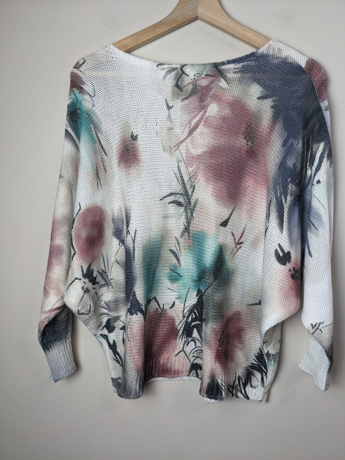 Luisa Ricci Floral Sweater - S