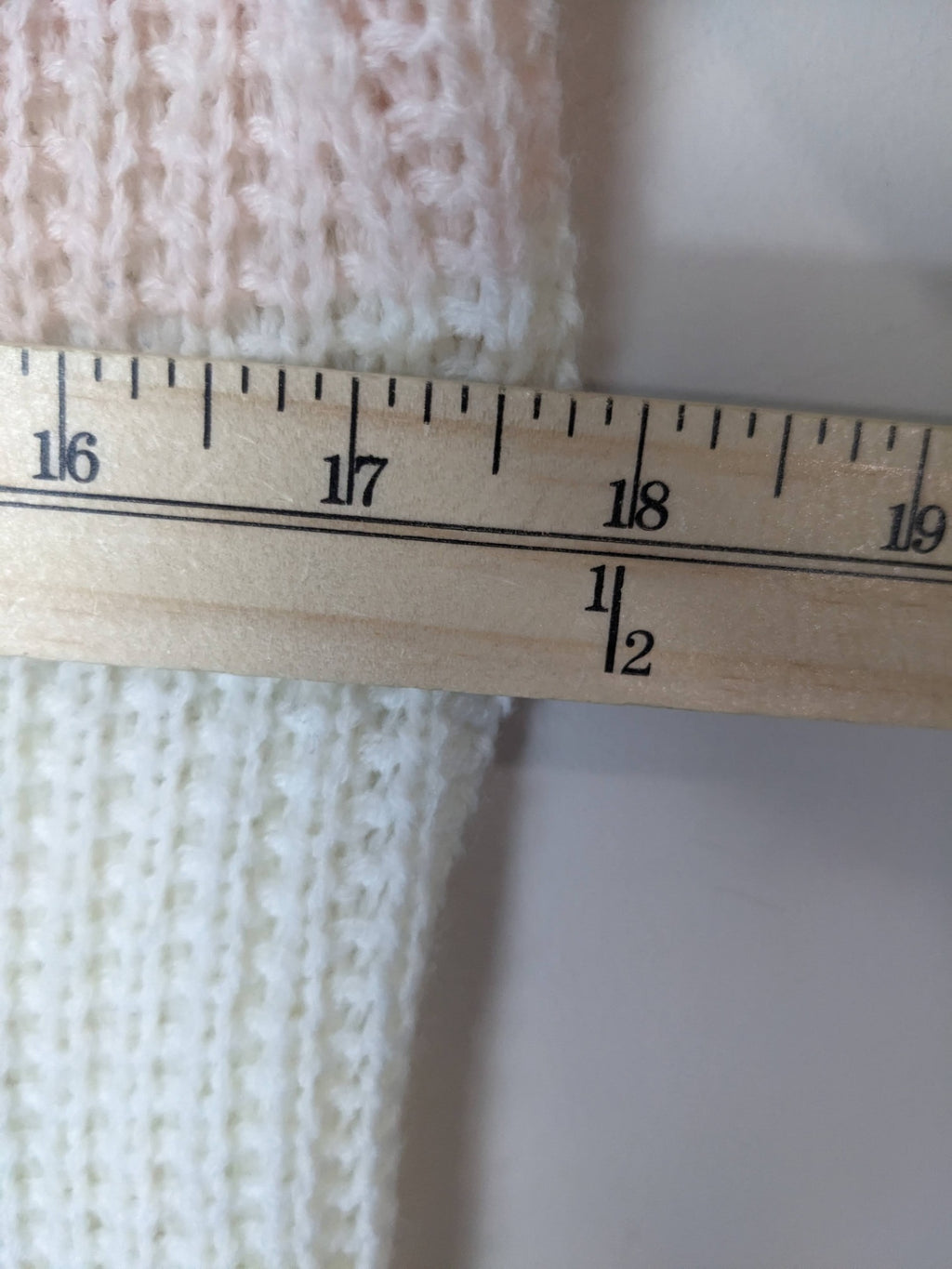 Majora Pink & Grey Striped Cardigan - L
