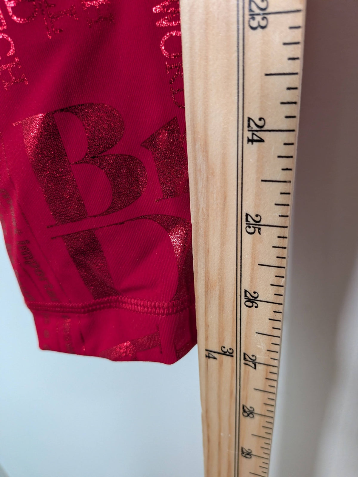 Lululemon red print leggings - 6