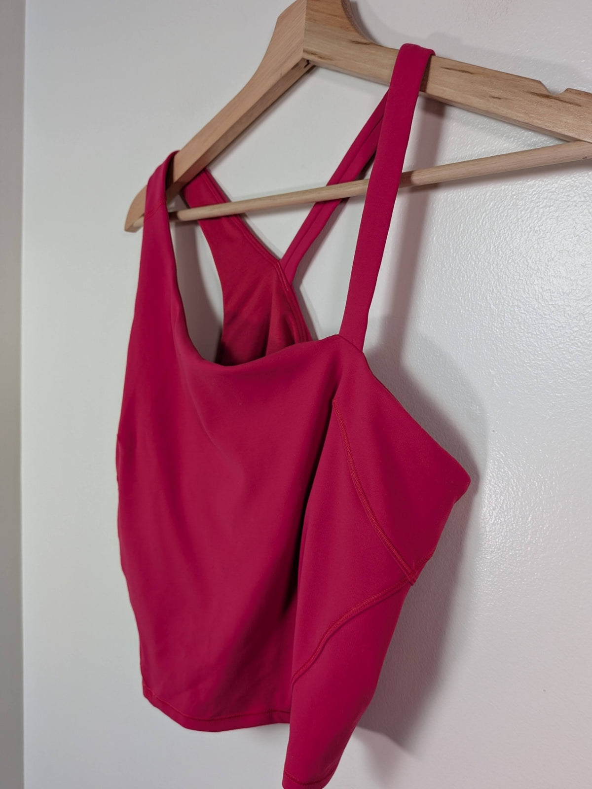 Lululemon light pink asymmetrical tank - 12