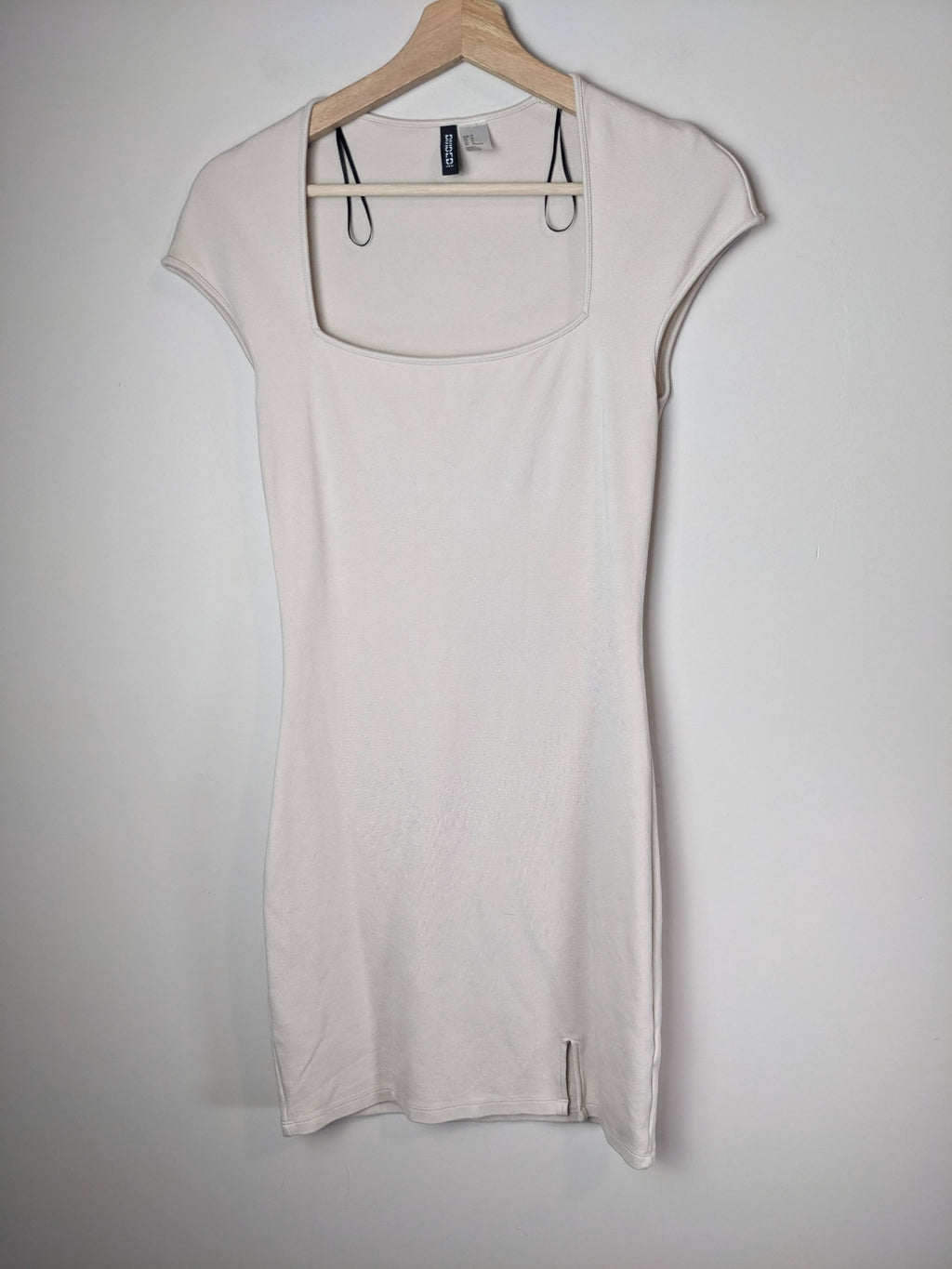 Divided H&M Beige Bodycon Dress  - S