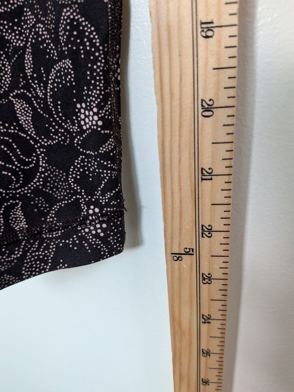 Lululemon brown floral leggings - 12