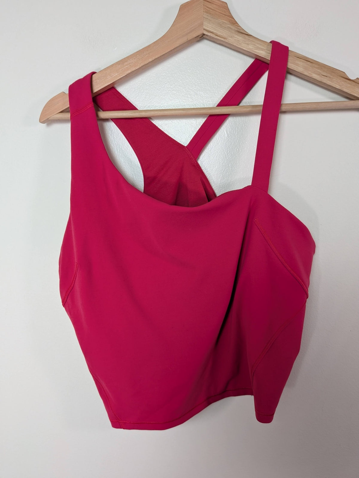Lululemon light pink asymmetrical tank - 12