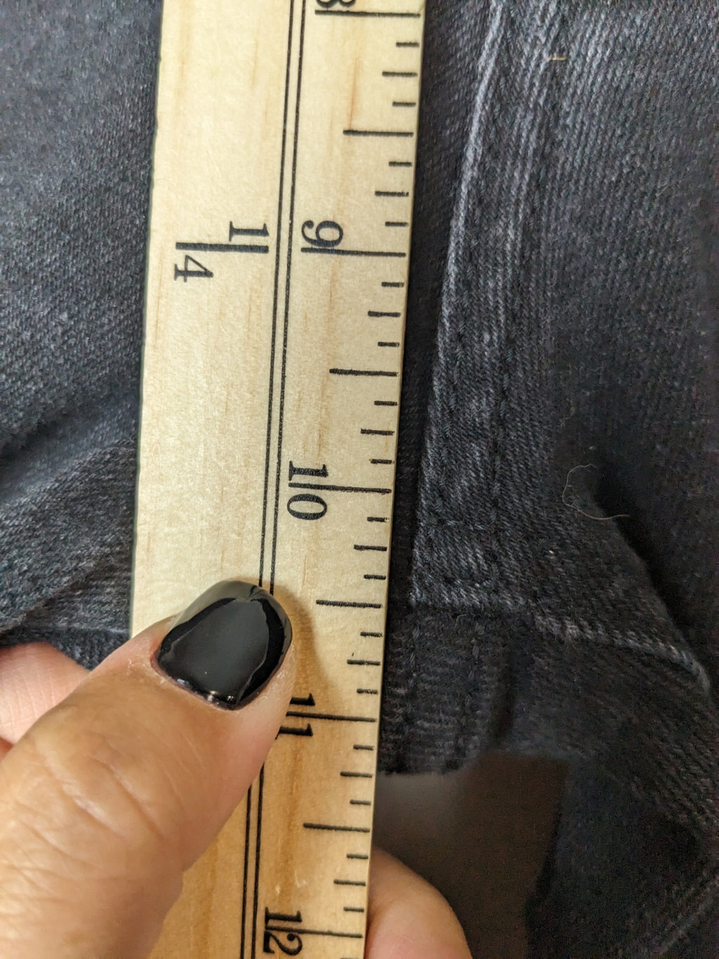 Old Navy Wow Flare Black Jeans - 4