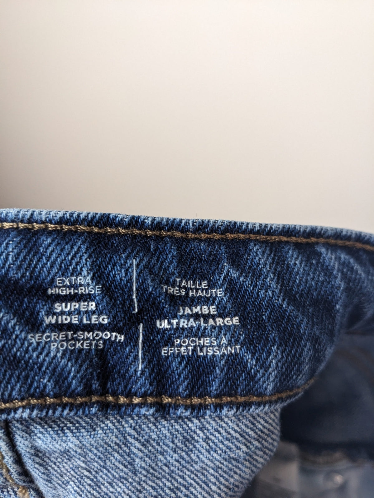 Old Navy Super Wide Leg Jeans - 4