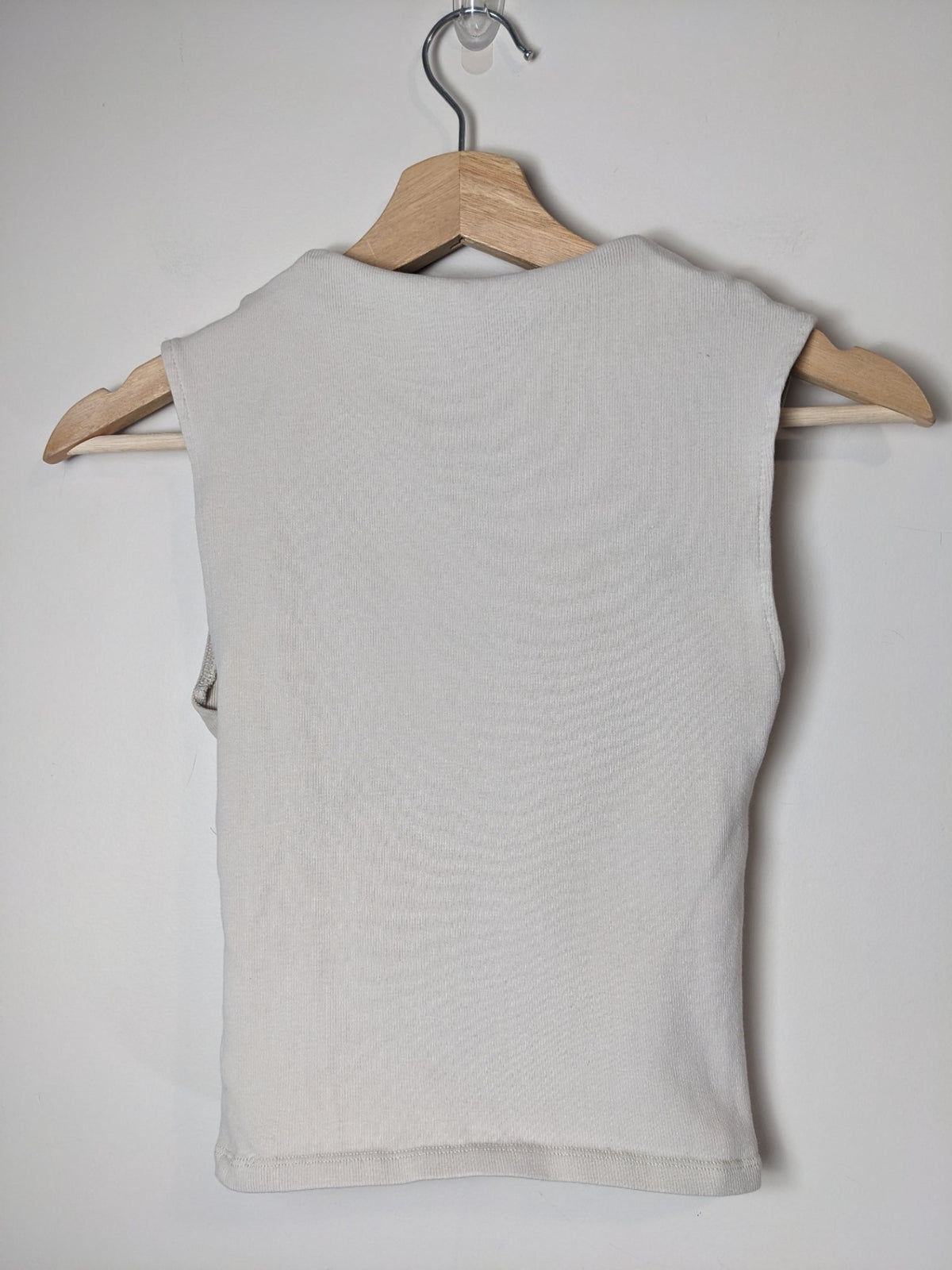 ZARA Beige Sleeveless Top - M