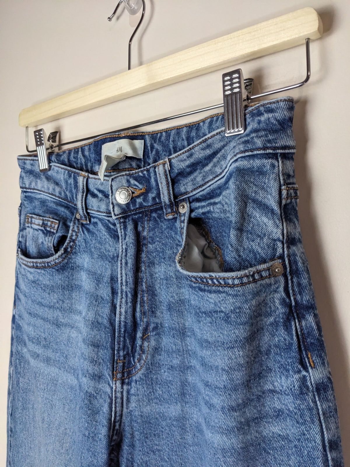 H&M Wide Leg Jeans - 6