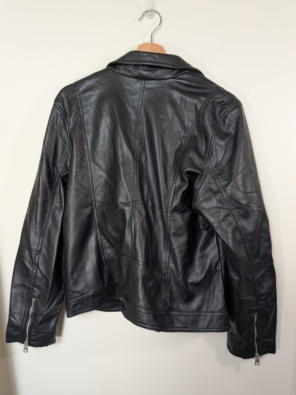 NWT Reitmans pleather moto jacket - 16