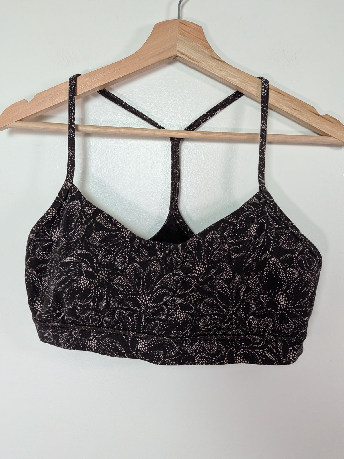Lululemon brown floral bra -12
