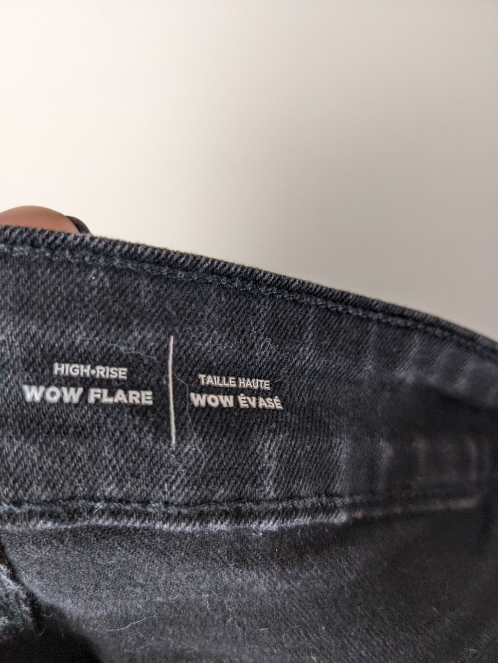 Old Navy Wow Flare Black Jeans - 4