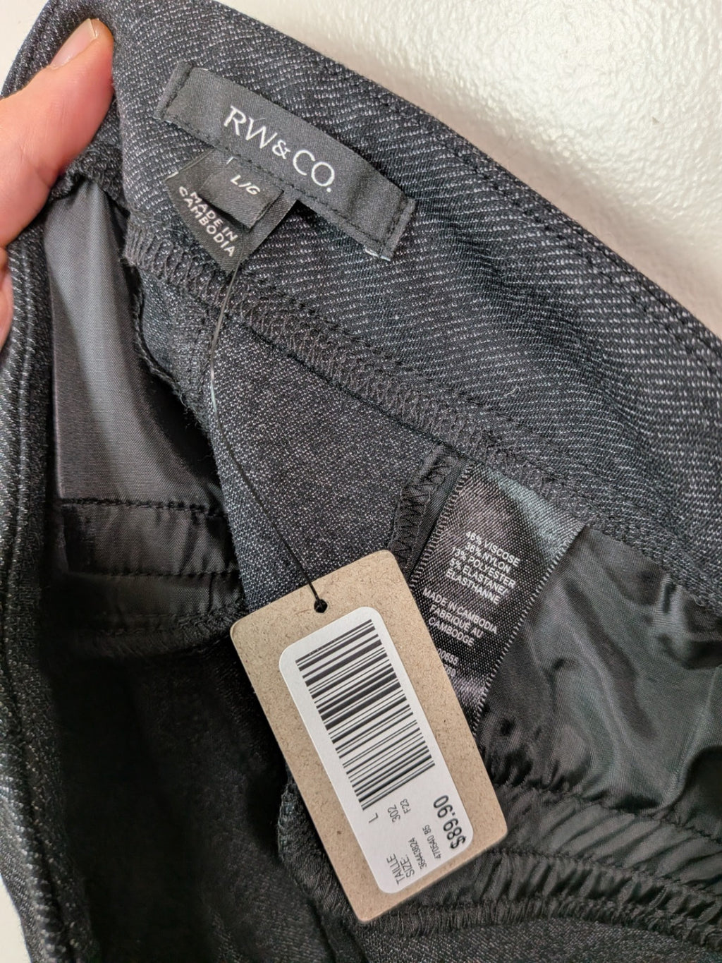NWT RW&Co. trousers - L