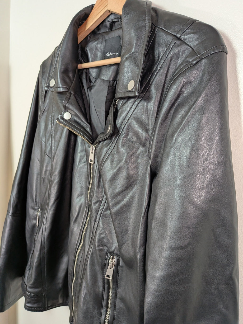 NWT Reitmans pleather moto jacket - 16
