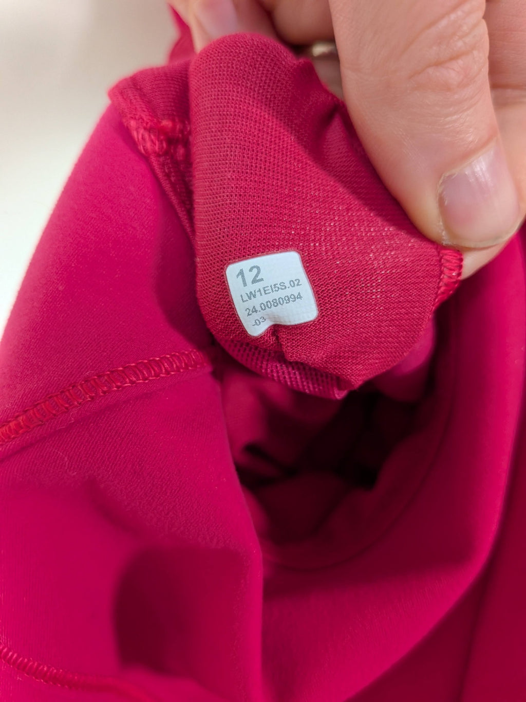 Lululemon light pink asymmetrical tank - 12