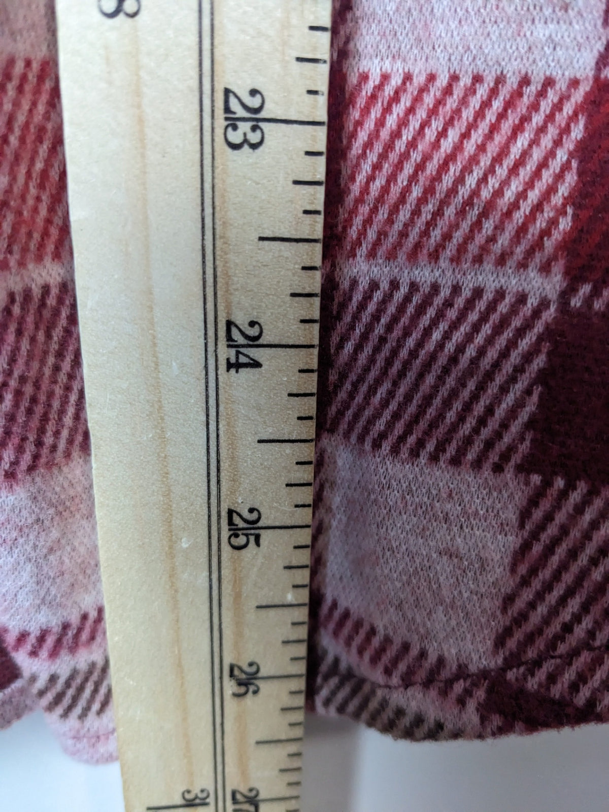 Chaps Red Plaid Flannel Shirt - M
