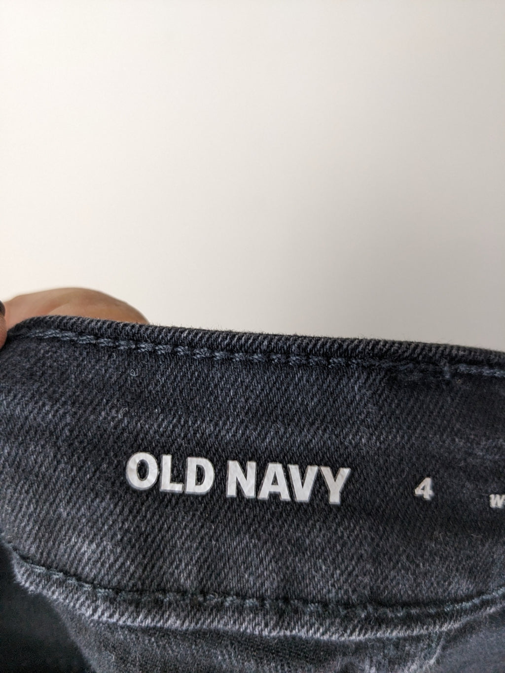 Old Navy Wow Flare Black Jeans - 4