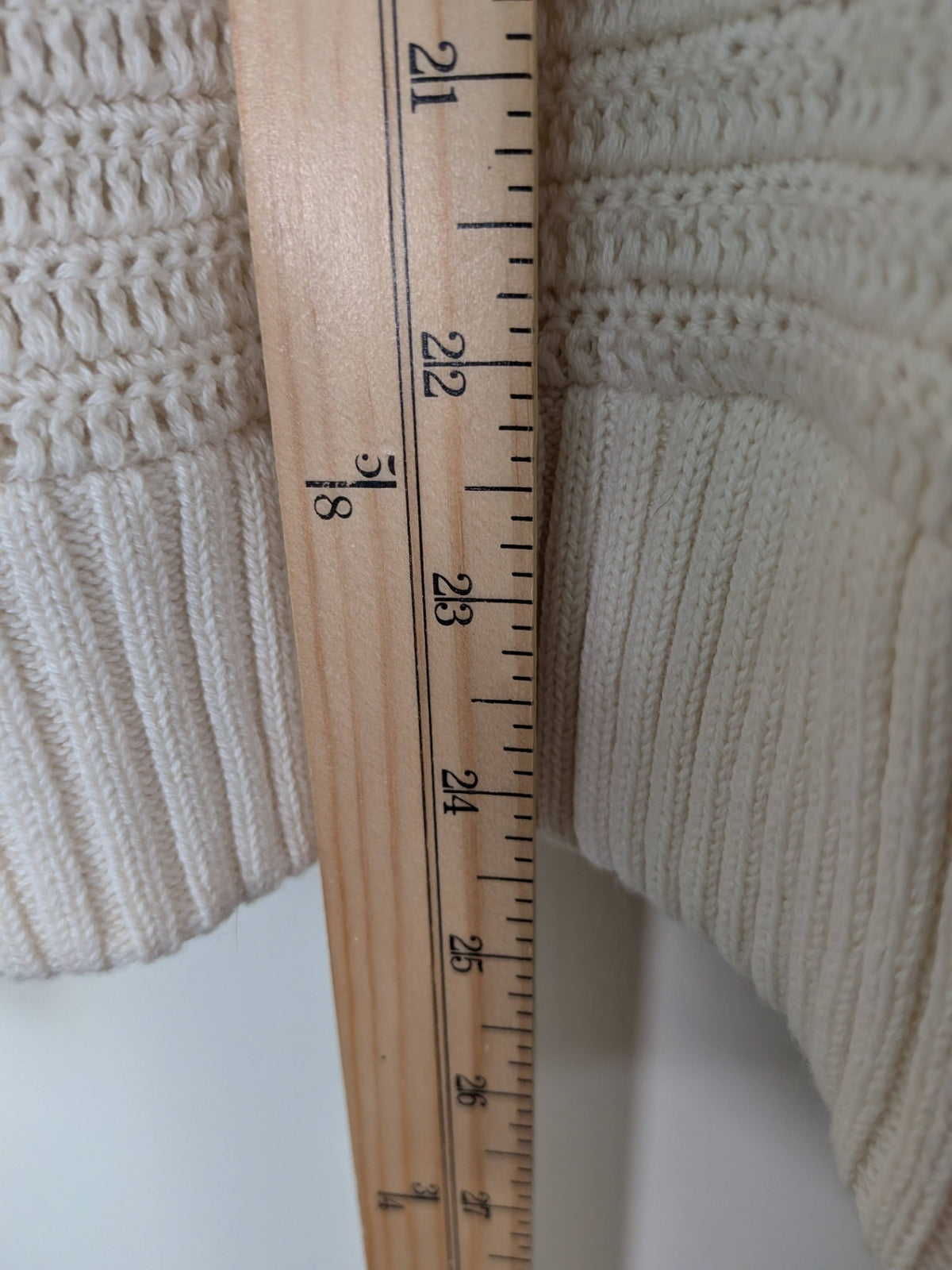 Anthropologie white bomber - XL