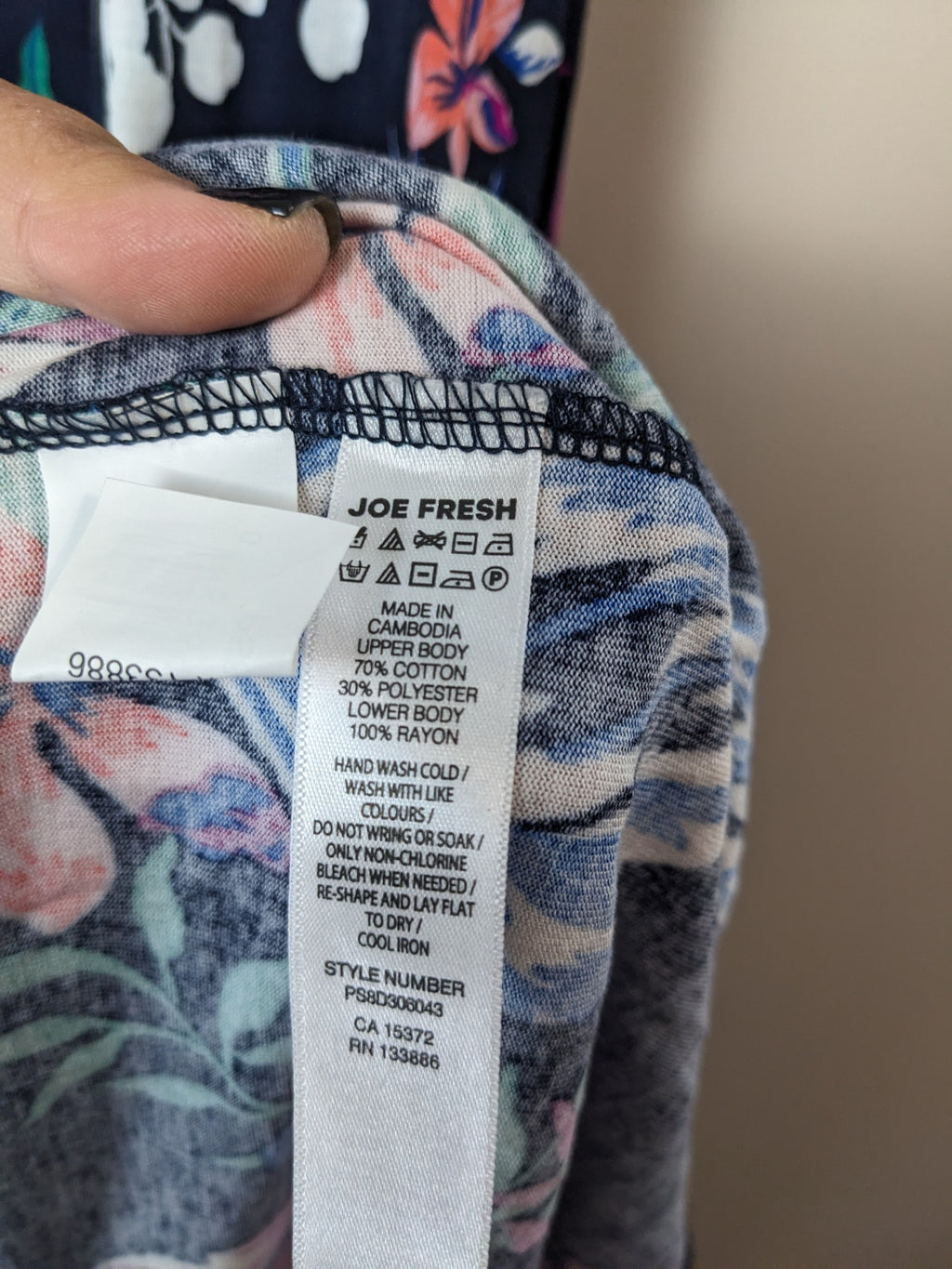 JOE FRESH Tropical Maxi Dress - 1X